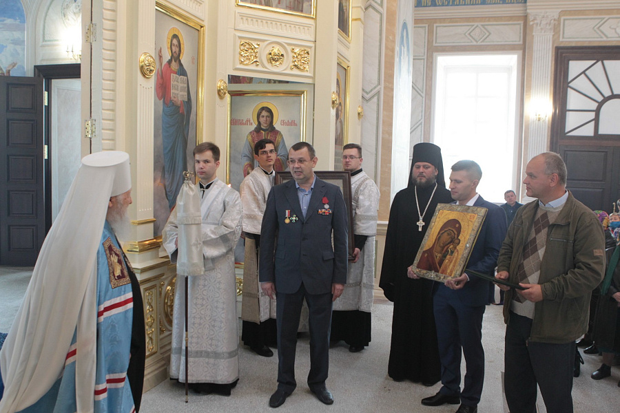 Великое освящение Казанского храма села Дединово